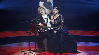Zagreb, 191110. 
Studio 2 Jadran filma, Oporovecka 12.
Treca polufinalna emisija Supertalent showa Nove TV. 
Na slici: Viktorija Novosel, druga pobjednica.
Foto: Nina Djurdjevic / CROPIX
