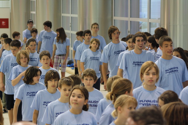 Svecanost otvaranja zatvorenog bazena SC Visnjik