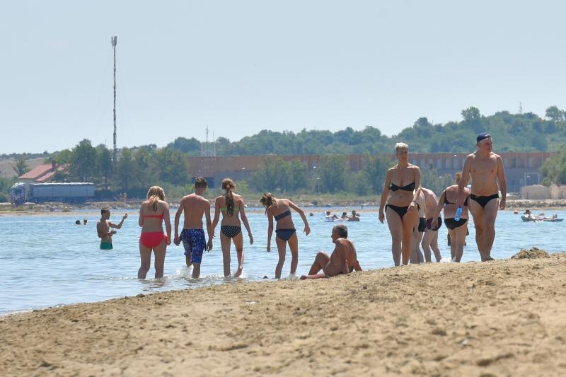 Kraljicina plaza u Ninu, jedna od najljepsih plaza u Hrvatskoj. Photo: Dino Stanin/PIXSELL