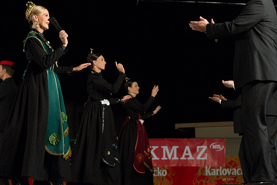 Bibinje: Nastup ansambla Lado, foto: Leo Banić