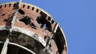 Vukovarski vodotoranj na Mitnici kao simbol stradanja grada Vukovara. Photo: Grgur Zucko/PIXSELL Vukovarski vodotoranj na Mitnici kao simbol stradanja grada Vukovara. Photo: Grgur Zucko/PIXSELL