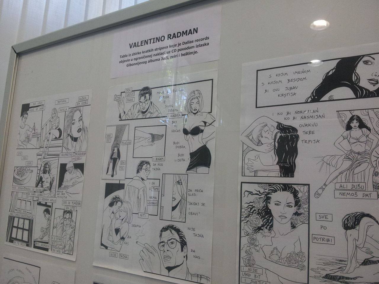 Festival stripa, izlozba