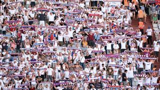 Stadion Poljud, Split – Uzvratna utakmica doigravanja za Europsku ligu, HNK Hajduk – FC Slovan Liberec 0-1. Photo: PIXSELL