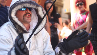 Performance Enia Meštrovića (foto:Saša Čuka)