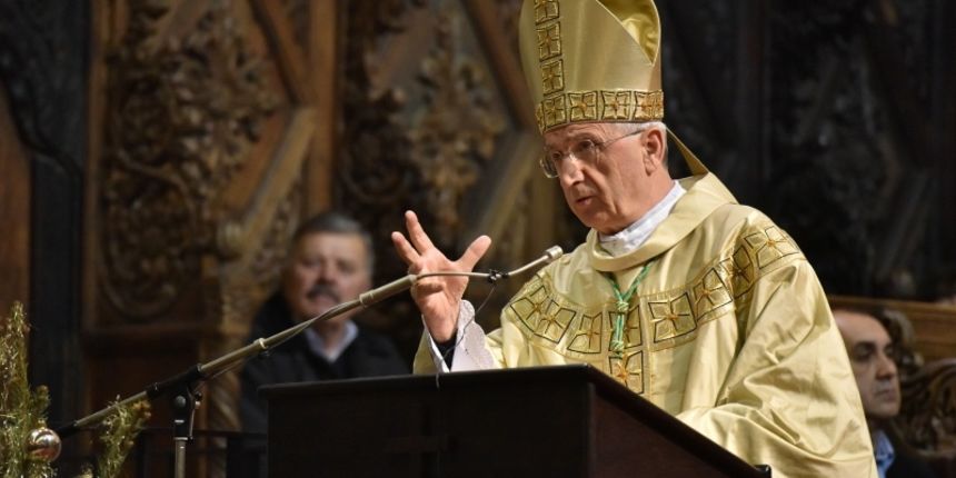 Svečana misa polnoćka u katedrali svete Stošije. Foto: Dino Stanin/PIXSELL