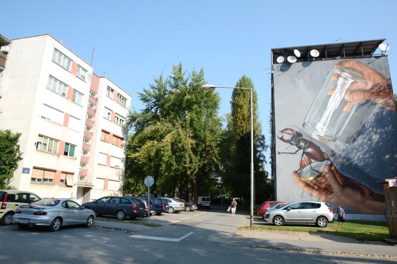 Sisak: Dovršen mural street art umjetnika Lonca koji je svrstan među deset najboljih u svijetu Sisak: Dovršen mural street art umjetnika Lonca koji je svrstan među deset najboljih u svijetu