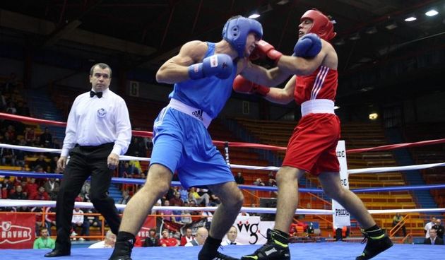 Juniorsko EP u boksu, finale: Toni Filipi vs Vegar Tregren. Photo: Borna Filić/PIXSELL