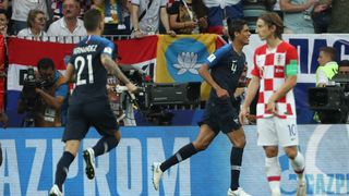 Svjetsko nogometno prvenstvo 2018., finale, Hrvatska – Francuska