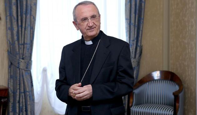 15.07.2013., Zagreb – Predsjednik Hrvatskoga sabora Josip Leko sastao se danas s predsjednikom Hrvatske biskupske konferencije Zelimirom Puljicem. Photo: Patrik Macek/PIXSELL Autor  Patrik Macek/PIXSELL KLJUČNE RIJEČI  biskup, Josip Leko, Zelimir Puljic