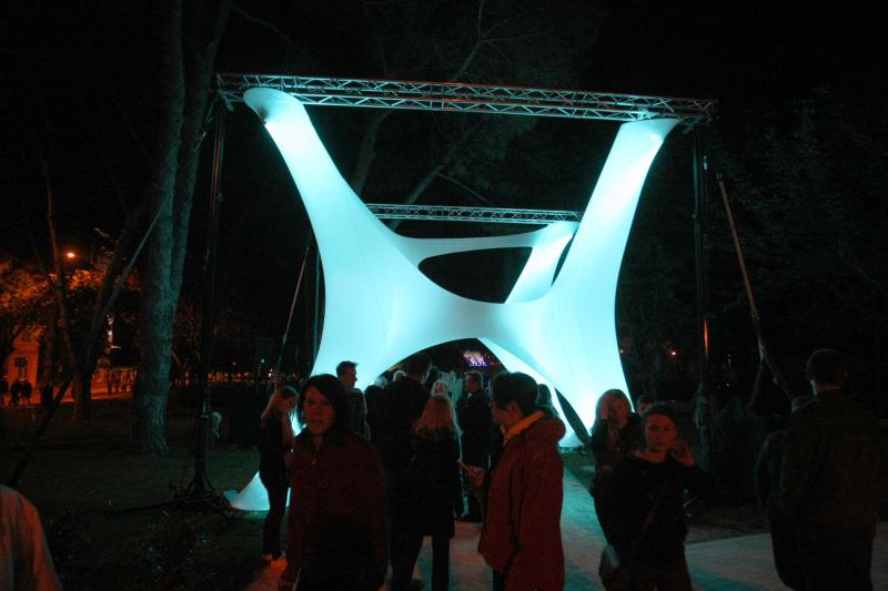 Festival Visualia – igra munjama i strujom Foto:Dusko Marusic/PIXSELL