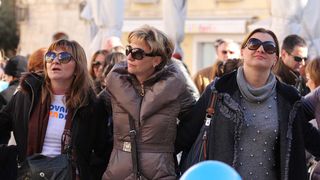 Vukovaru ZaDar na Narodnom trgu, foto: Iva Perinčić Vukovaru ZaDar na Narodnom trgu, foto: Iva Perinčić