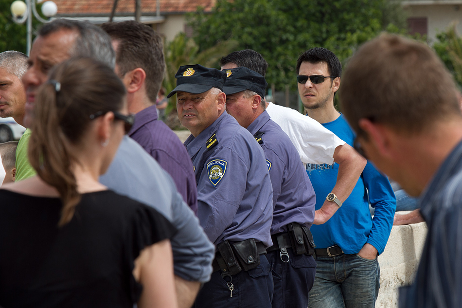 Vježba spašavanja u uvali Jaz, foto: Leo Banić