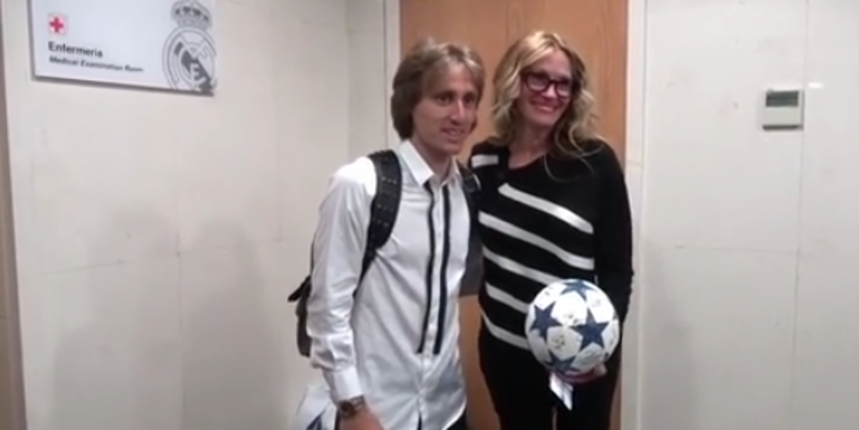 Luka Modric, Julia Roberts Luka Modric, Julia Roberts