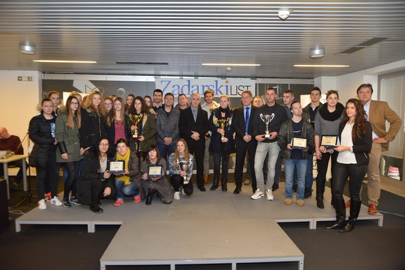 22. Izbor sportaša godine Zadarskog lista – proglašenje pobjednica i pobjednika. Foto: Iva Perinčić