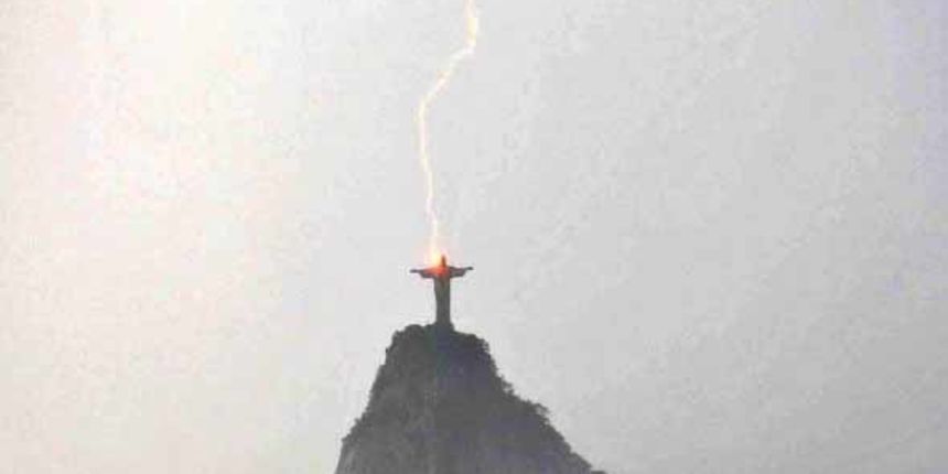 Grom – kip Isusa Krista (Foto: dnevnik.hr)