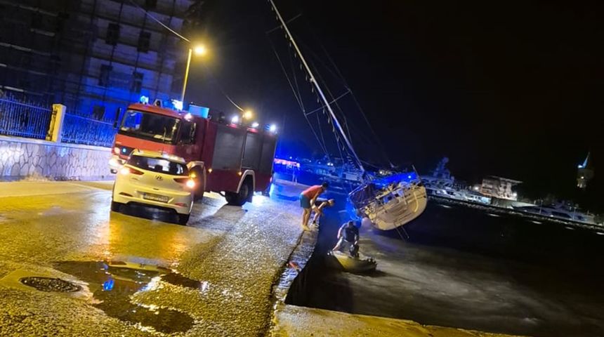 Nasukana jedrilica kod Marexa