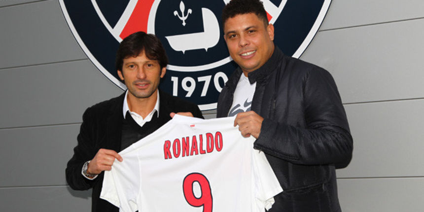 Ronaldo i Leonardo, foto: psg.fr