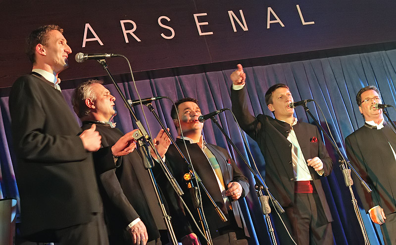 Božićni koncert klape Intrade u Arsenalu (foto: Marin Gospić)