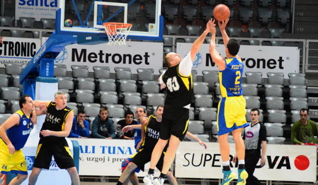 3. OTP masters vetera.a, M 45+: Vitalac Split – Maccabi Tel Aviv 66-56, foto. Iva Perinčić