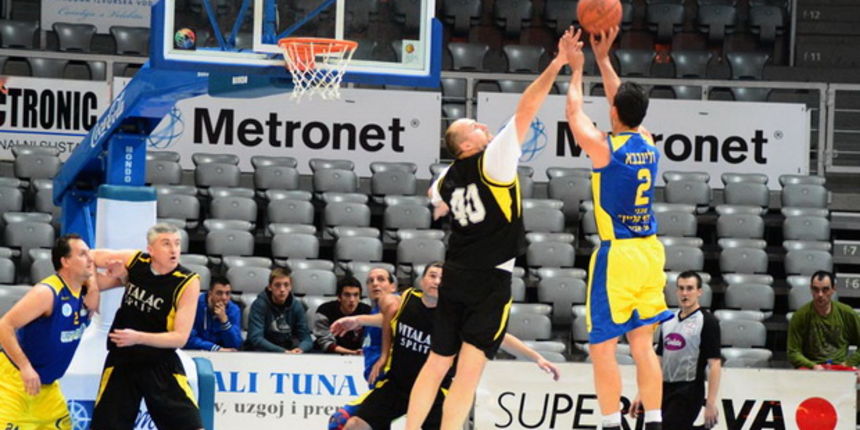 3. OTP masters vetera.a, M 45+: Vitalac Split – Maccabi Tel Aviv 66-56, foto. Iva Perinčić 3. OTP masters vetera.a, M 45+: Vitalac Split – Maccabi Tel Aviv 66-56, foto. Iva Perinčić