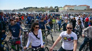 Biciklijada “Od Branimira do Branimira”, foto: Iva Perinčić. Biciklijada “Od Branimira do Branimira”, foto: Iva Perinčić.