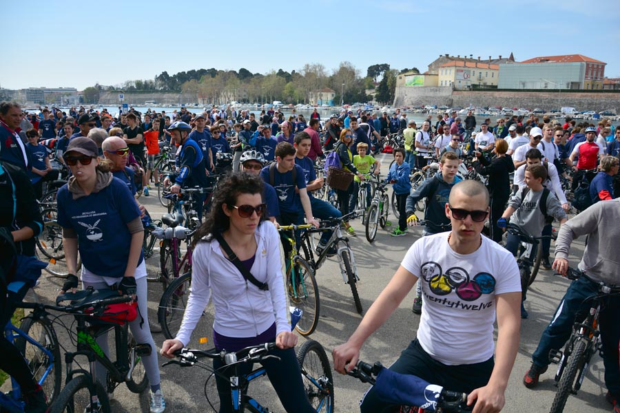 Biciklijada “Od Branimira do Branimira”, foto: Iva Perinčić. Biciklijada “Od Branimira do Branimira”, foto: Iva Perinčić.