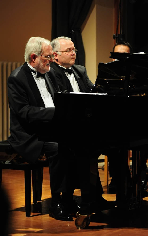 51. Glazbene večeri u Sv. Donatu: Glasovirski duo Jando i Mocsari, foto: N. Marčev