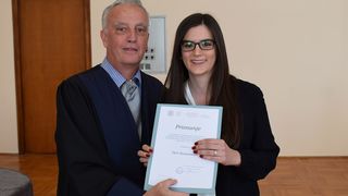 Promocija 11. generacije prvostupnika Odjela za germanistiku j Promocija 11. generacije prvostupnika Odjela za germanistiku j