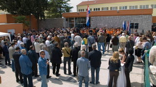 Svecano otvaranje obnovljene osnovne skole Kruno Krstic u Arbanasima