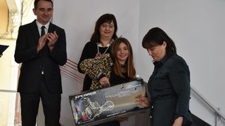 Dodjela nagrada učenicima za radove na natječaju “Hrvatska kakvu želimo” Dodjela nagrada učenicima za radove na natječaju “Hrvatska kakvu želimo”