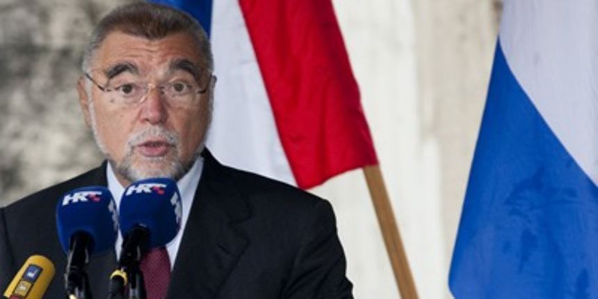 Stjepan Mesic (foto: Miroslav Kis / CROPIX)