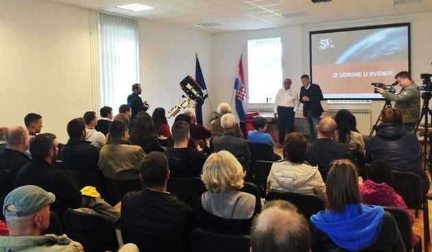 Ličanima predstavljen projekt “Iz Udbine u svemir”, foto: HRT