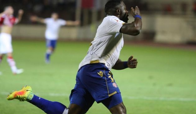 HNK Hajduk. Franck Ohandza Zoa. Photo: Ivo Cagalj/PIXSELL