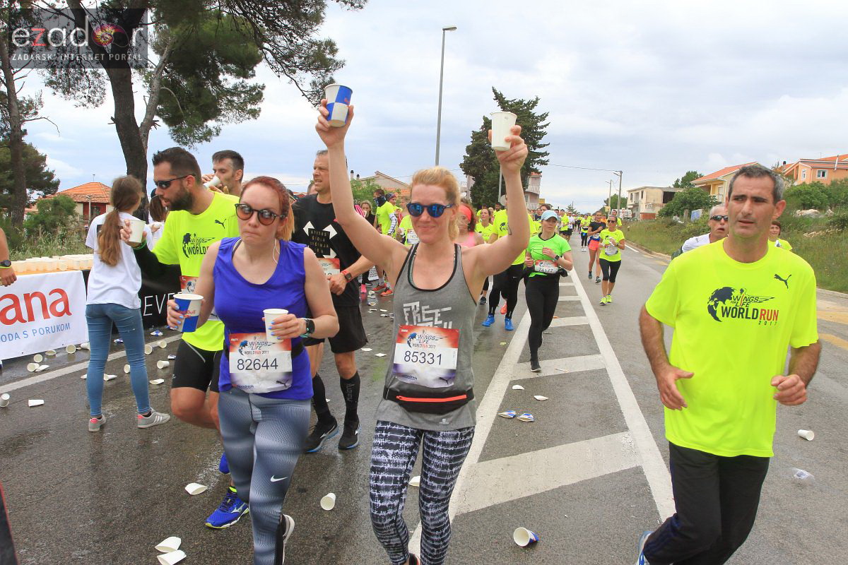 Wings for Life World Run Zadar 2017: Okrjepa u Bibinjama