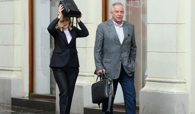 Ivo Sanader u društvu Jadranke Sloković prošetao središtem Zagreba