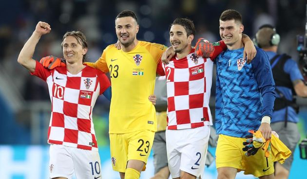 SP 2018: Slavlje hrvatskih reprezentativaca nakon pobjede nad Nigerijom