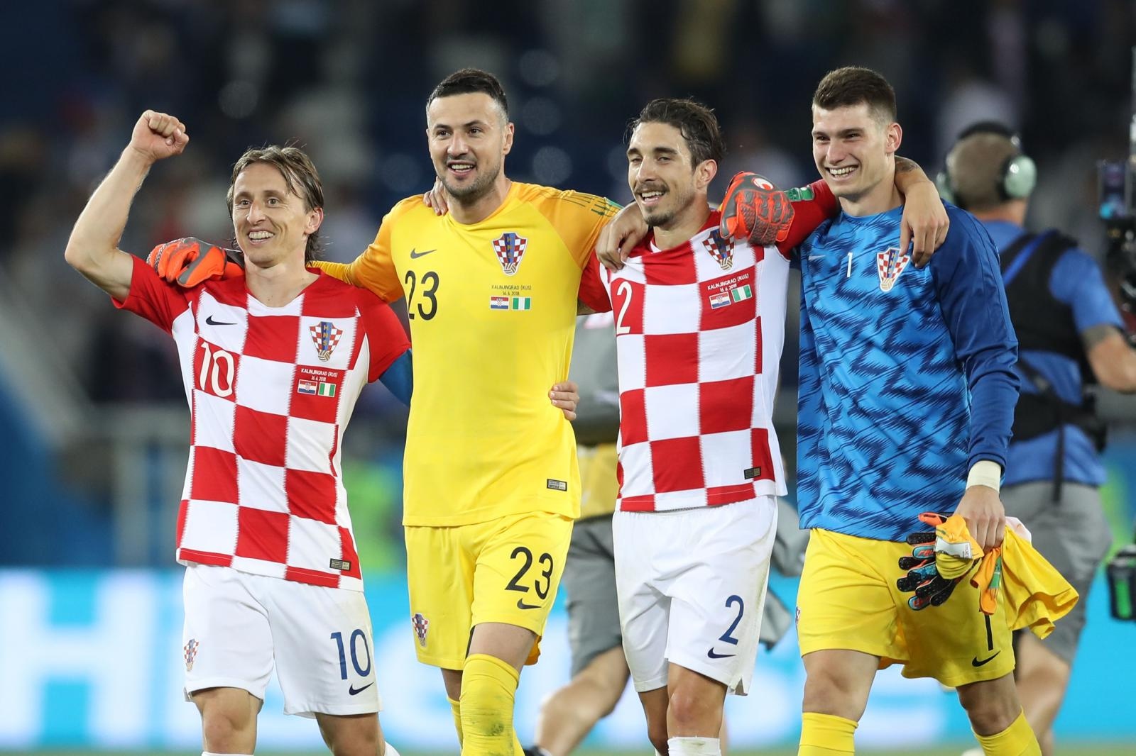 SP 2018: Slavlje hrvatskih reprezentativaca nakon pobjede nad Nigerijom SP 2018: Slavlje hrvatskih reprezentativaca nakon pobjede nad Nigerijom