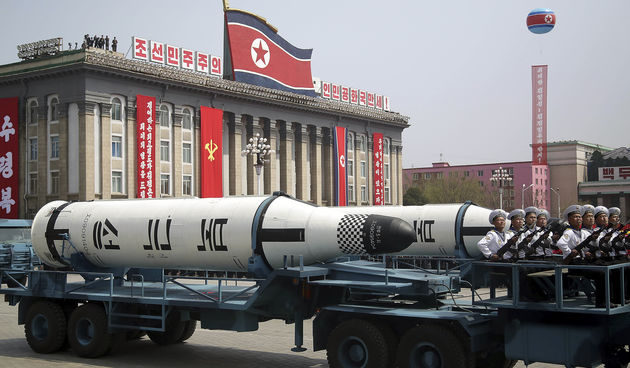 Sjeverna Koreja, projektil