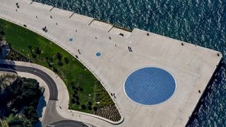 Zadar iz zraka, zračna panorama