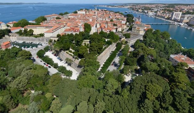 Zadar iz zraka, Photo: Dino Stanin/PIXSELL