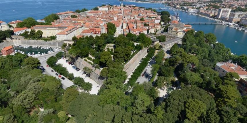 Zadar iz zraka, Photo: Dino Stanin/PIXSELL