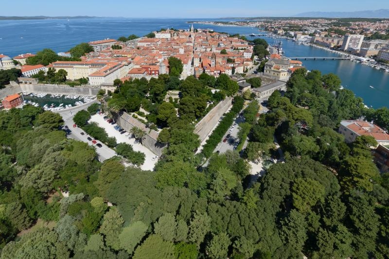Zadar iz zraka, Photo: Dino Stanin/PIXSELL Zadar iz zraka, Photo: Dino Stanin/PIXSELL