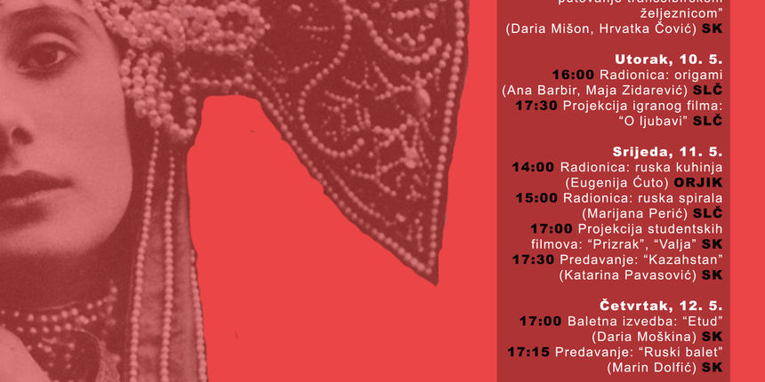 Idući tjedan Ruski dani Idući tjedan Ruski dani