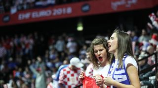 Spaladium Arena, Split – Europsko rukometno prvenstvo, skupina A, 1. kolo, Hrvatska – Srbija. Spaladium Arena, Split – Europsko rukometno prvenstvo, skupina A, 1. kolo, Hrvatska – Srbija.