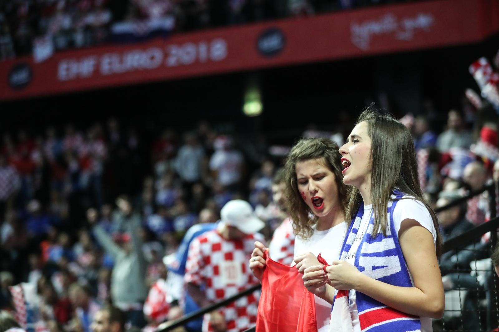 Spaladium Arena, Split – Europsko rukometno prvenstvo, skupina A, 1. kolo, Hrvatska – Srbija. Spaladium Arena, Split – Europsko rukometno prvenstvo, skupina A, 1. kolo, Hrvatska – Srbija.