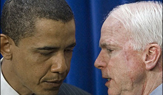 Obama i McCain (Foto: newsday.com)