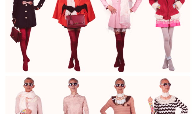 Liu Xianping ima 72 godine i reklamira – žensku odjeću!, foto-awesomelyluvvie.com