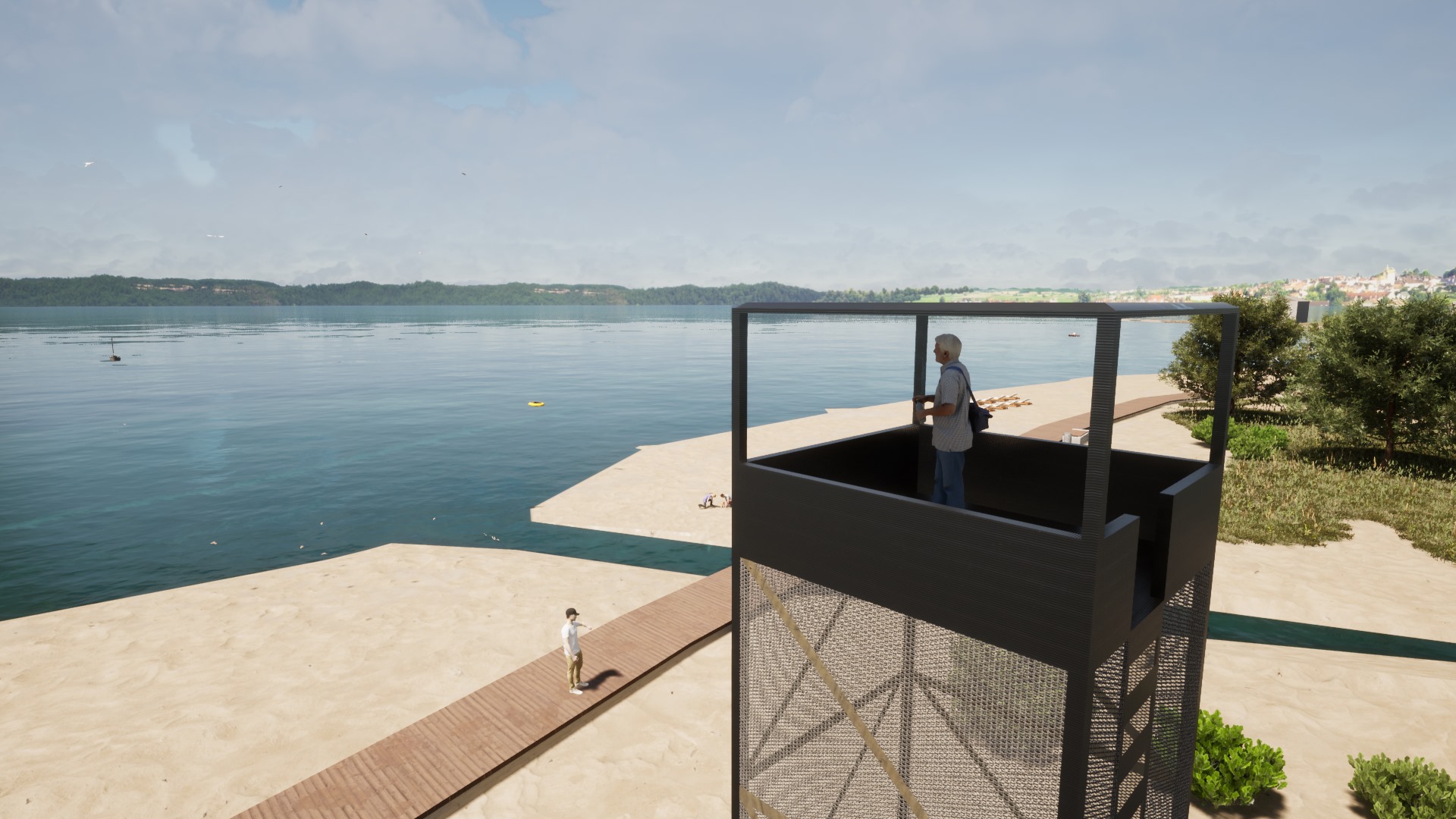 Idejni projekt plaže u Ljupču