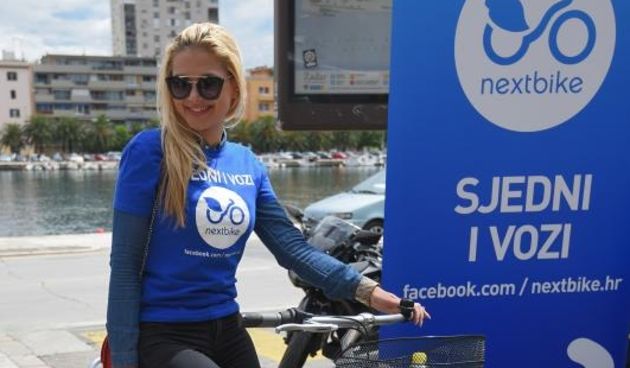 Od danas i Zadar ima nextbike sustav javnih bicikala. Na 4 lokacije moći će se iznajmiti ukupno 25 bicikala. Foto: Dino Stanin/PIXSELL