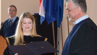 Na Sveučilištu u Zadru održana svečana promocija 15 prvostupnika Odjela za povijest